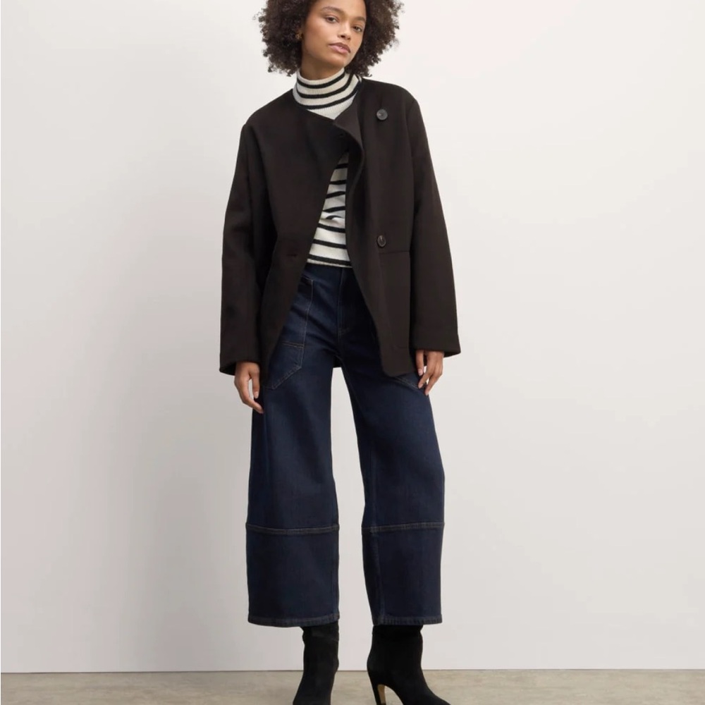 Everlane ‘The October’ Wool Oversized Coat • L